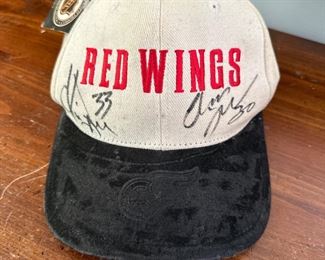 Signed Red Wing Hat 