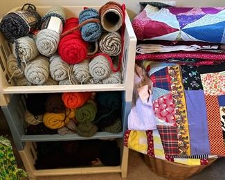 Sewing, Fabric, Yarn, Crafts 