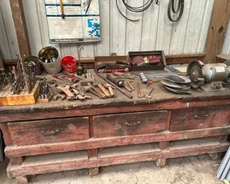 Wood Work Bench 