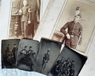 Civil War Era Tin Types and Cabinet Cards 