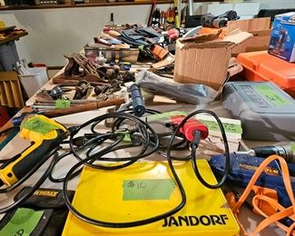 Large Variety of Power Tools