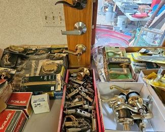 Door Knobs . etc.  Nice brands