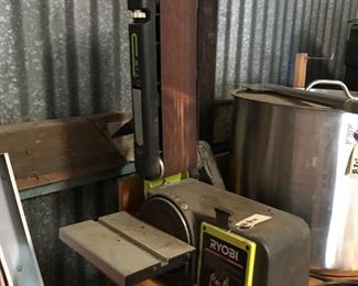 Ryobi disc and belt sander