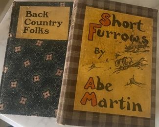 Collectible, Abe Martin, antique books