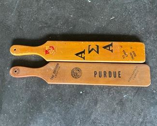 Purdue fraternity memorabilia