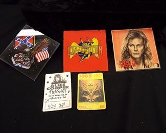 Rock and Roll pics and ticket
