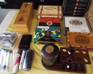 Cigar boxes and accessories
