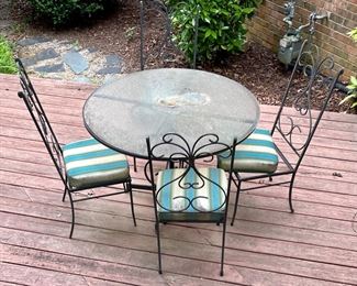 Wrought Iron Patio Set