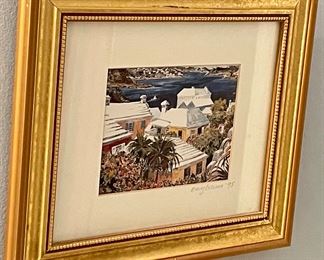 SIGNED/FRAMED ART - 1995