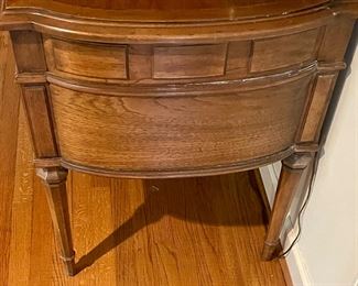 Vintage MCM Leather-Top Desk by Drexel