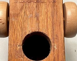 Vintage Tom’s 60th Anniversary Wooden Truck Bank