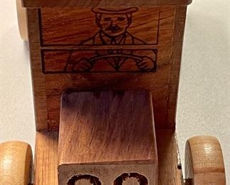 Vintage Tom’s 60th Anniversary Wooden Truck Bank