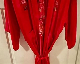 SILK ROBE