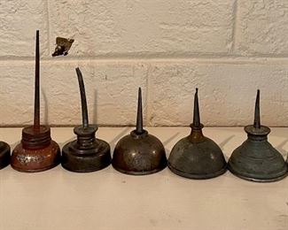 Vintage Oil Cans