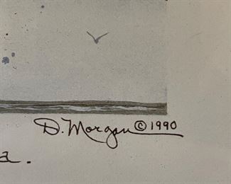 WALL ART by D. Morgan, 1990