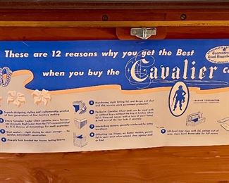 Vintage Cavalier Claw Foot Cedar Chest - circa 1920