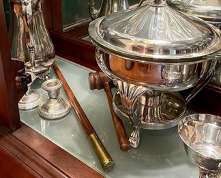 SILVERPLATE SERVING PIECES