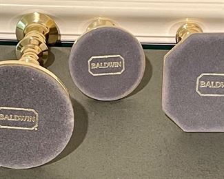 BRASS BALDWIN CANDLESTICKS