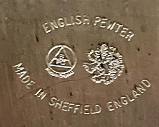 VINTAGE PEWTER TEA SET - SHEFFIELD ENGLAND