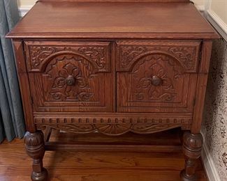 ANTIQUE OAK BUFFET