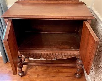 ANTIQUE OAK BUFFET