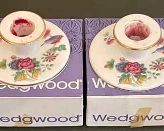 WEDGWOOD CANDLESTICKS