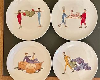 SNACK PLATES SET