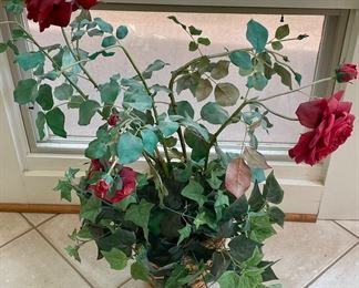 FAUX ROSE BUSH
