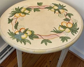 PAINTED SIDE TABLE