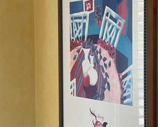 FRAMED "FRIDAY" POSTER