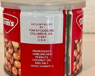 Vintage Tom’s Unopened “Redskin” Peanuts