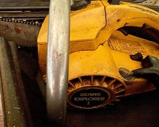 SEARS EXPLORER 1 CHAIN SAW W/CASE