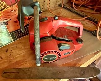 CRAFTSMAN CHAIN SAW (NEEDS ASSEMBLY)
