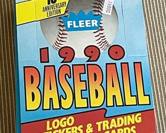 1990 Fleer 10th Anniversary Edition Sealed Baseball Cards - Logo Stickers & Trading cards