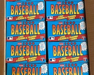 1990 Fleer 10th Anniversary Edition Sealed Baseball Cards - Logo Stickers & Trading cards