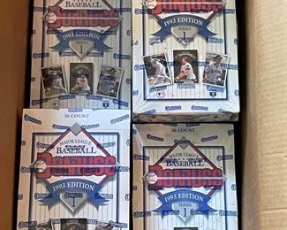 1993 Donruss Sealed Baseball Cards Sets - Series 1