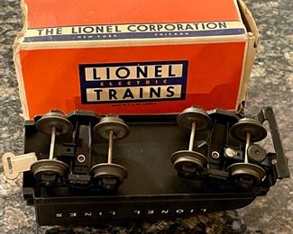 POST WAR LIONEL ELECTRIC TRAINS - SLOPE BACK TENDER #244T