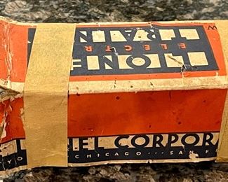 PREWAR LIONEL ELECTRIC TRAINS - WHISTLE TENDER #1689W