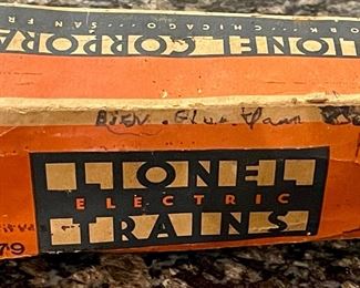 PREWAR LIONEL ELECTRIC TRAINS - BABY RUTH BOX CAR #1679
