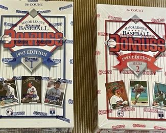 1993 Donruss Sealed Baseball Cards Sets - Series 1, Series 2