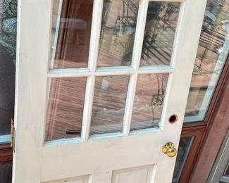 VINTAGE 9-PANE DOOR
