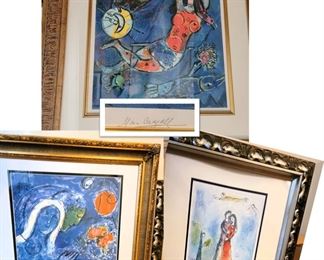 Chagall: Lithographs, Limited Editions, Original Signatures