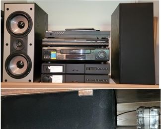Speakers: Paradigm - Control: Elan - Surge Protector/Line Conditioner: Max 500 - CD/DVD Players: Toshiba and Sony