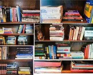 Books and more Books:  Fiction, non-fiction, history and Judaic