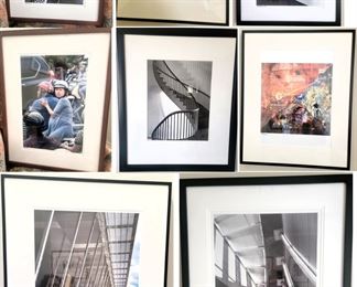 Framed and unframed photography by local artist