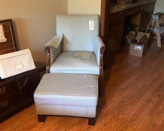 Chair and Ottoman