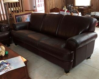 Leather Sofa