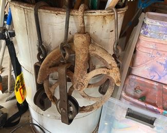Vintage pulley