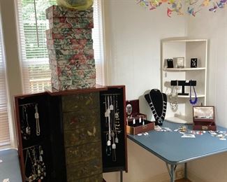 Misc. Jewelry, jewelry cabinet is not for sale 