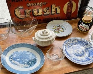 Original Orange Crush Metal Sign